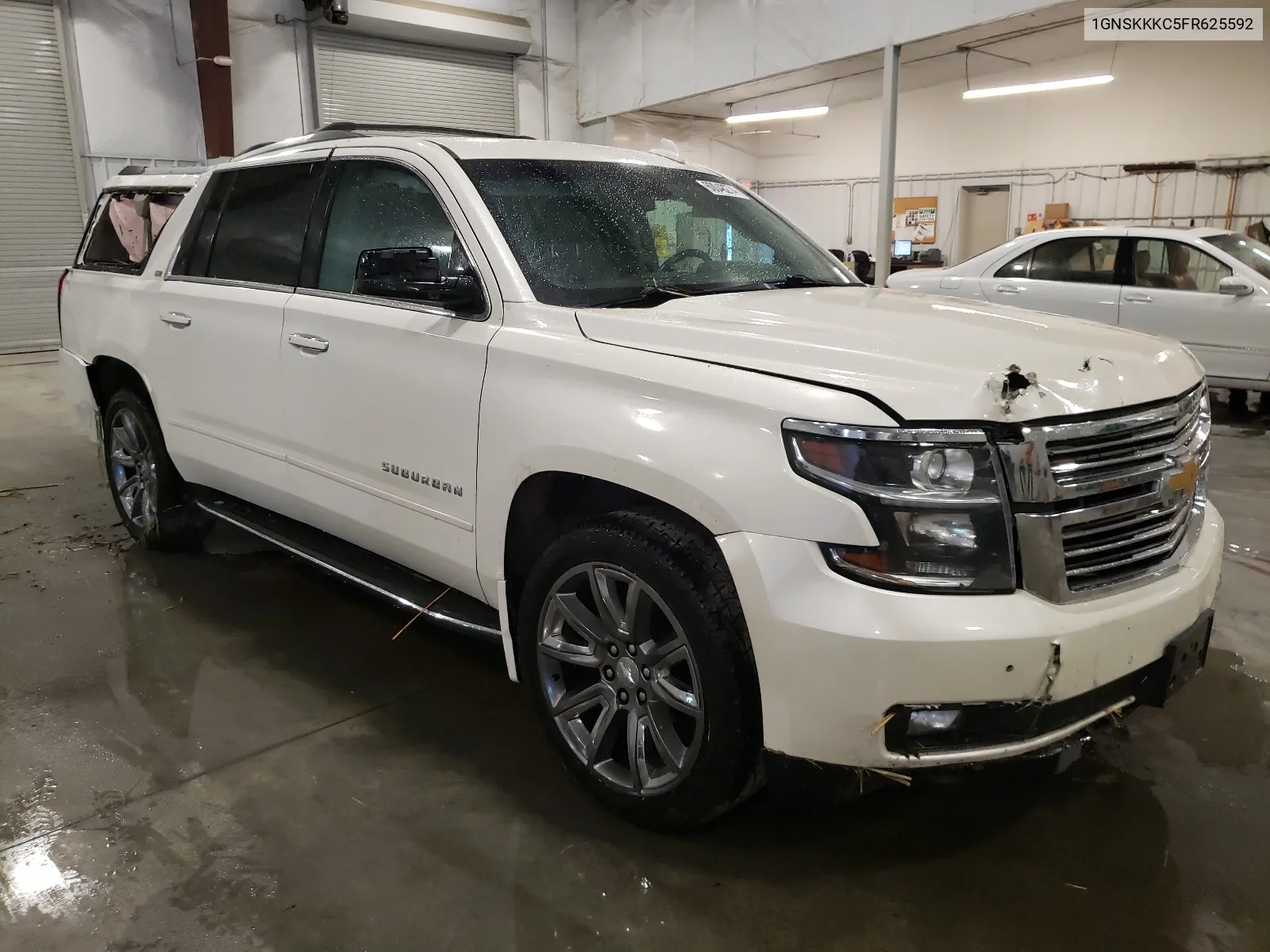 2015 Chevrolet Suburban K1500 Ltz VIN: 1GNSKKKC5FR625592 Lot: 60048274