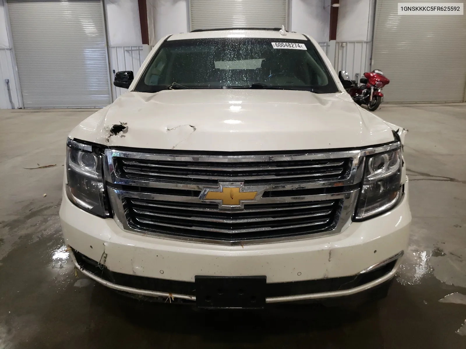 2015 Chevrolet Suburban K1500 Ltz VIN: 1GNSKKKC5FR625592 Lot: 60048274