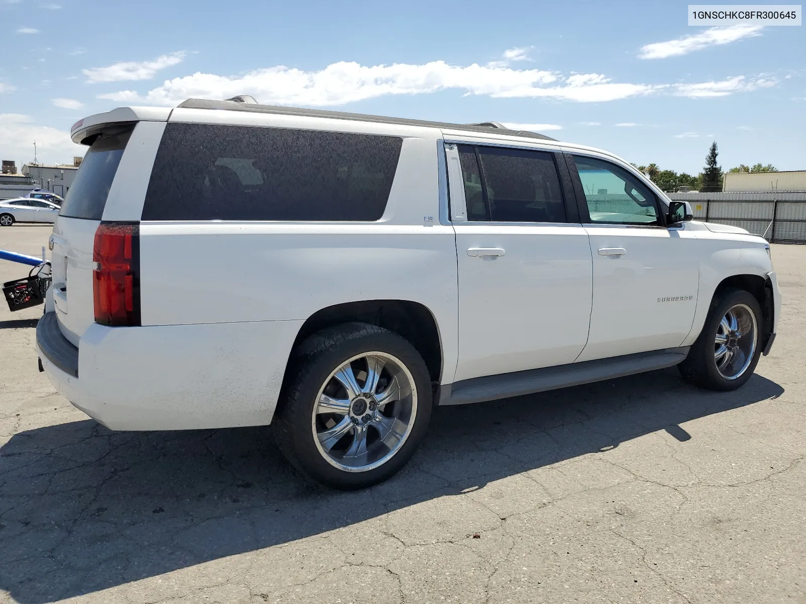 2015 Chevrolet Suburban C1500 Ls VIN: 1GNSCHKC8FR300645 Lot: 63286414