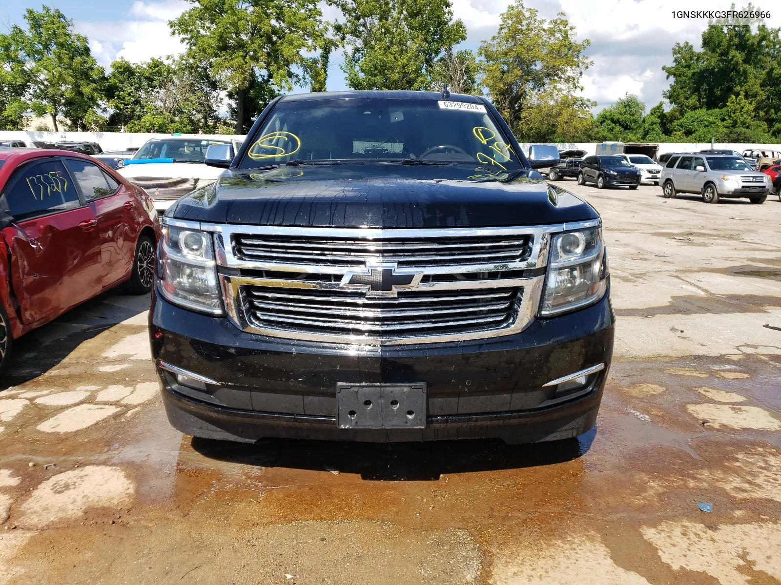 1GNSKKKC3FR626966 2015 Chevrolet Suburban K1500 Ltz