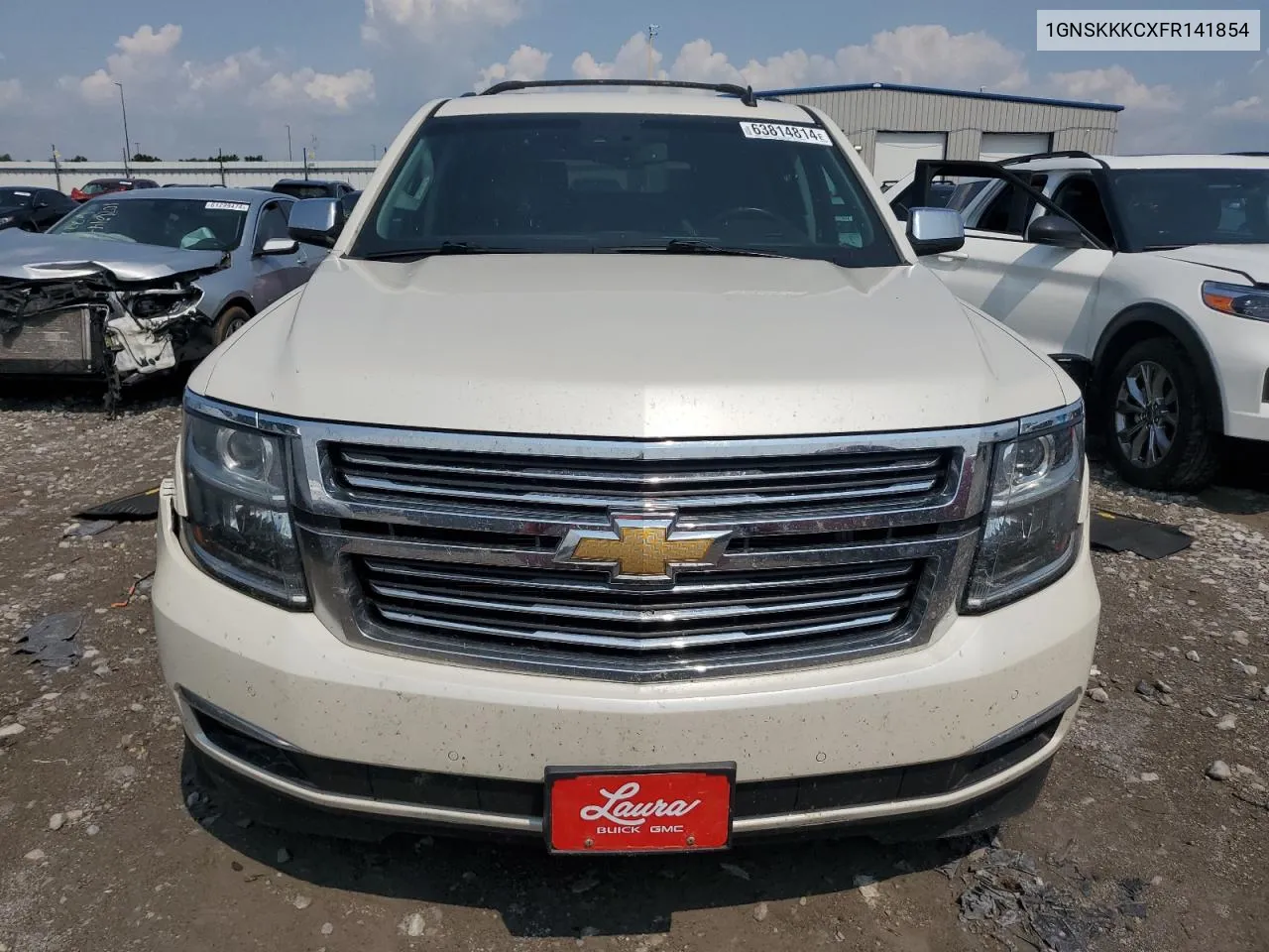 2015 Chevrolet Suburban K1500 Ltz VIN: 1GNSKKKCXFR141854 Lot: 63814814