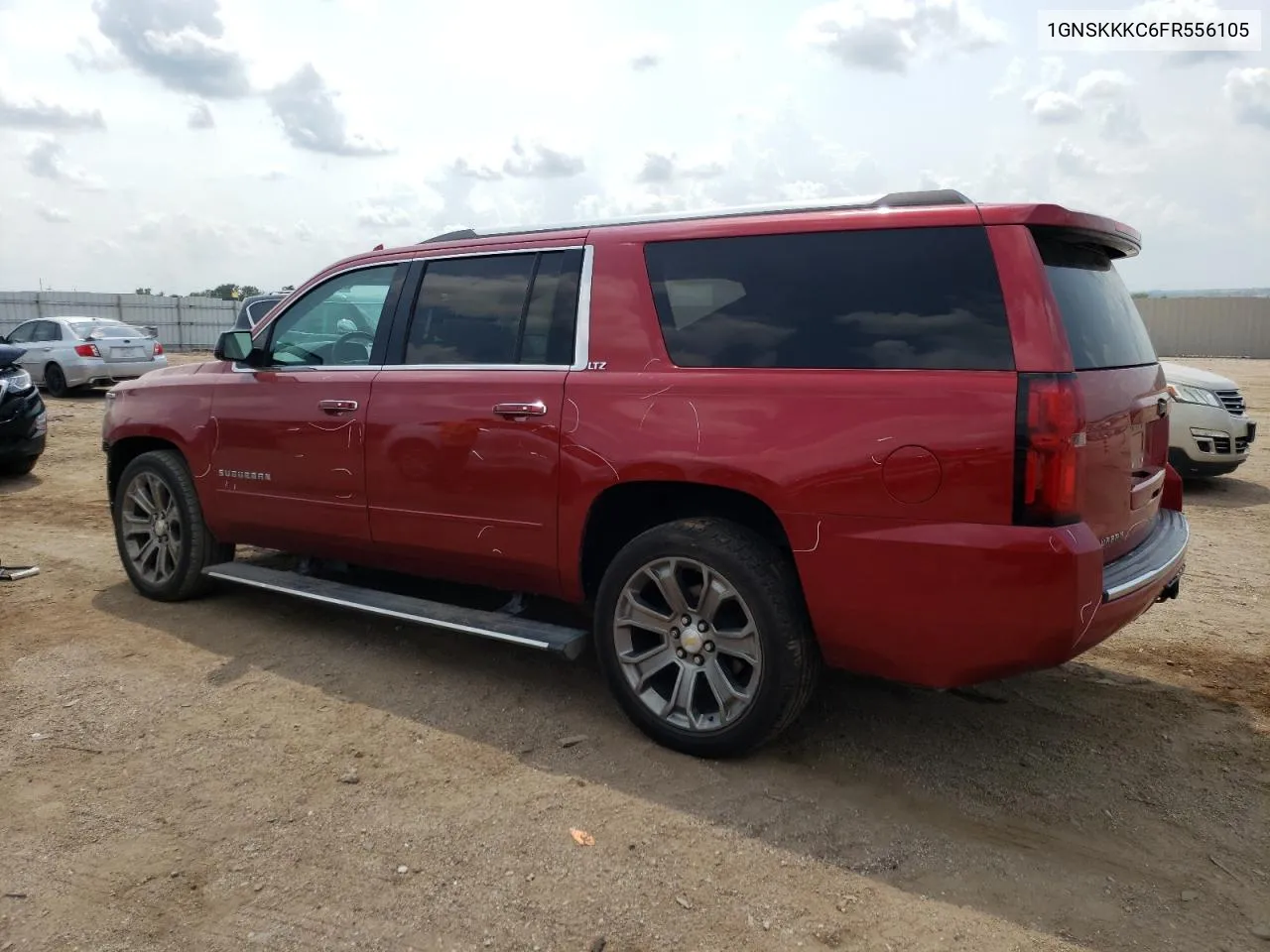 2015 Chevrolet Suburban K1500 Ltz VIN: 1GNSKKKC6FR556105 Lot: 64034304