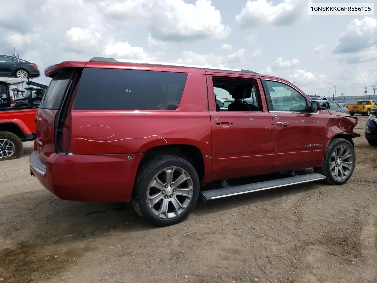 2015 Chevrolet Suburban K1500 Ltz VIN: 1GNSKKKC6FR556105 Lot: 64034304