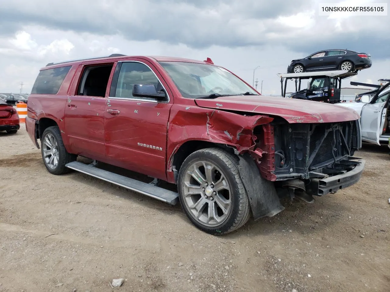 1GNSKKKC6FR556105 2015 Chevrolet Suburban K1500 Ltz