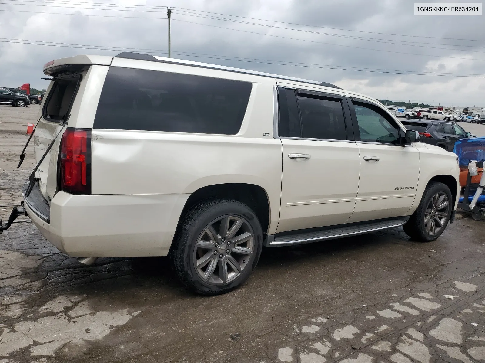 2015 Chevrolet Suburban K1500 Ltz VIN: 1GNSKKKC4FR634204 Lot: 64298314