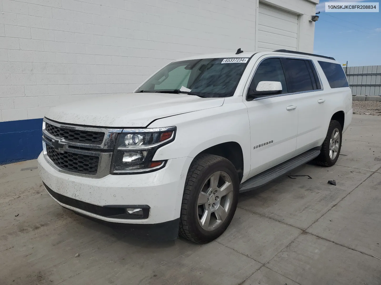 2015 Chevrolet Suburban K1500 Lt VIN: 1GNSKJKC8FR208834 Lot: 65337234