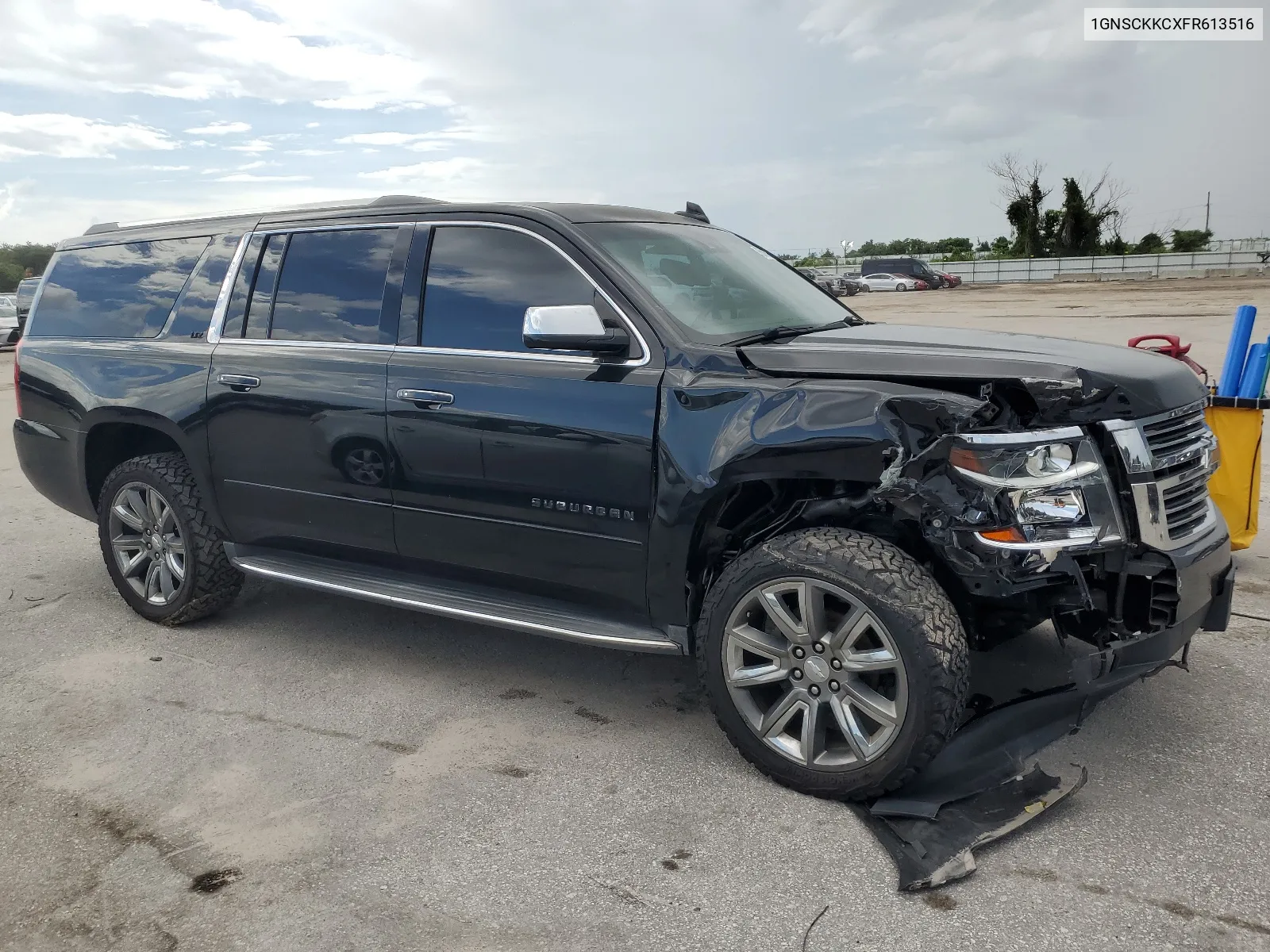 2015 Chevrolet Suburban C1500 Ltz VIN: 1GNSCKKCXFR613516 Lot: 65519984