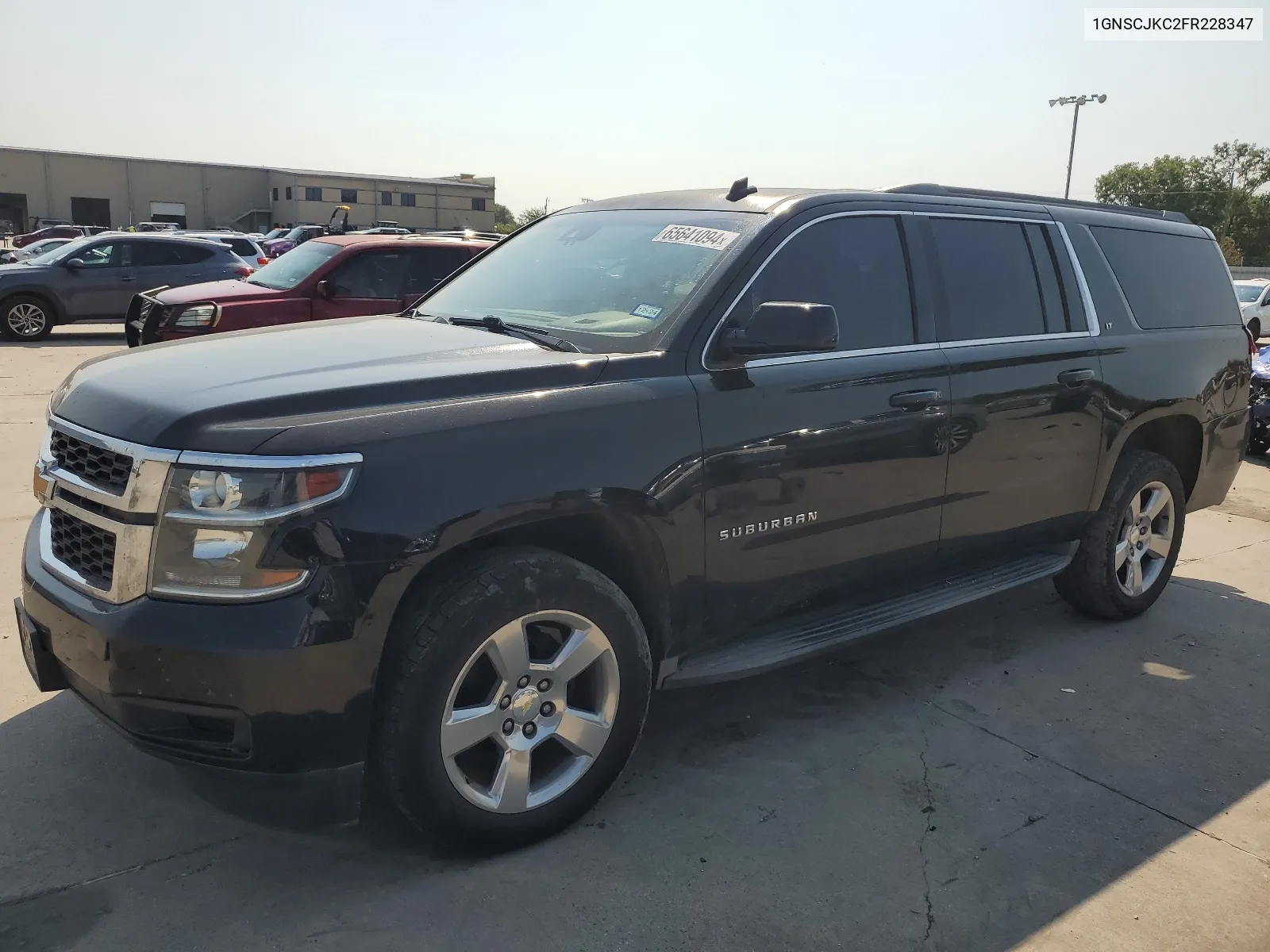 1GNSCJKC2FR228347 2015 Chevrolet Suburban C1500 Lt