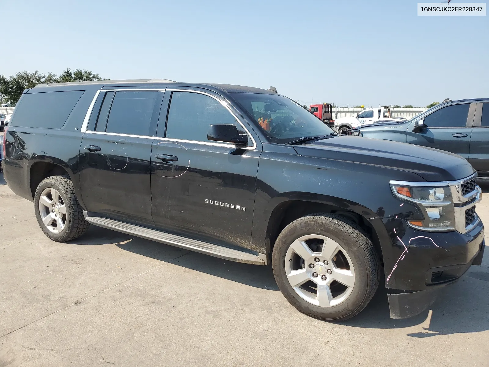 1GNSCJKC2FR228347 2015 Chevrolet Suburban C1500 Lt