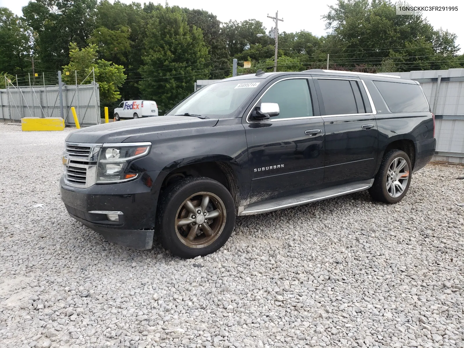 2015 Chevrolet Suburban C1500 Ltz VIN: 1GNSCKKC3FR291995 Lot: 65895214