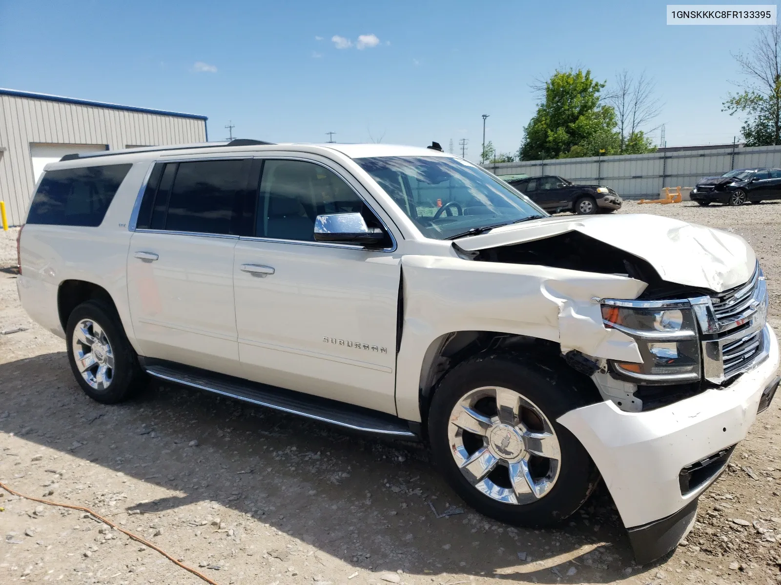 2015 Chevrolet Suburban K1500 Ltz VIN: 1GNSKKKC8FR133395 Lot: 65917364