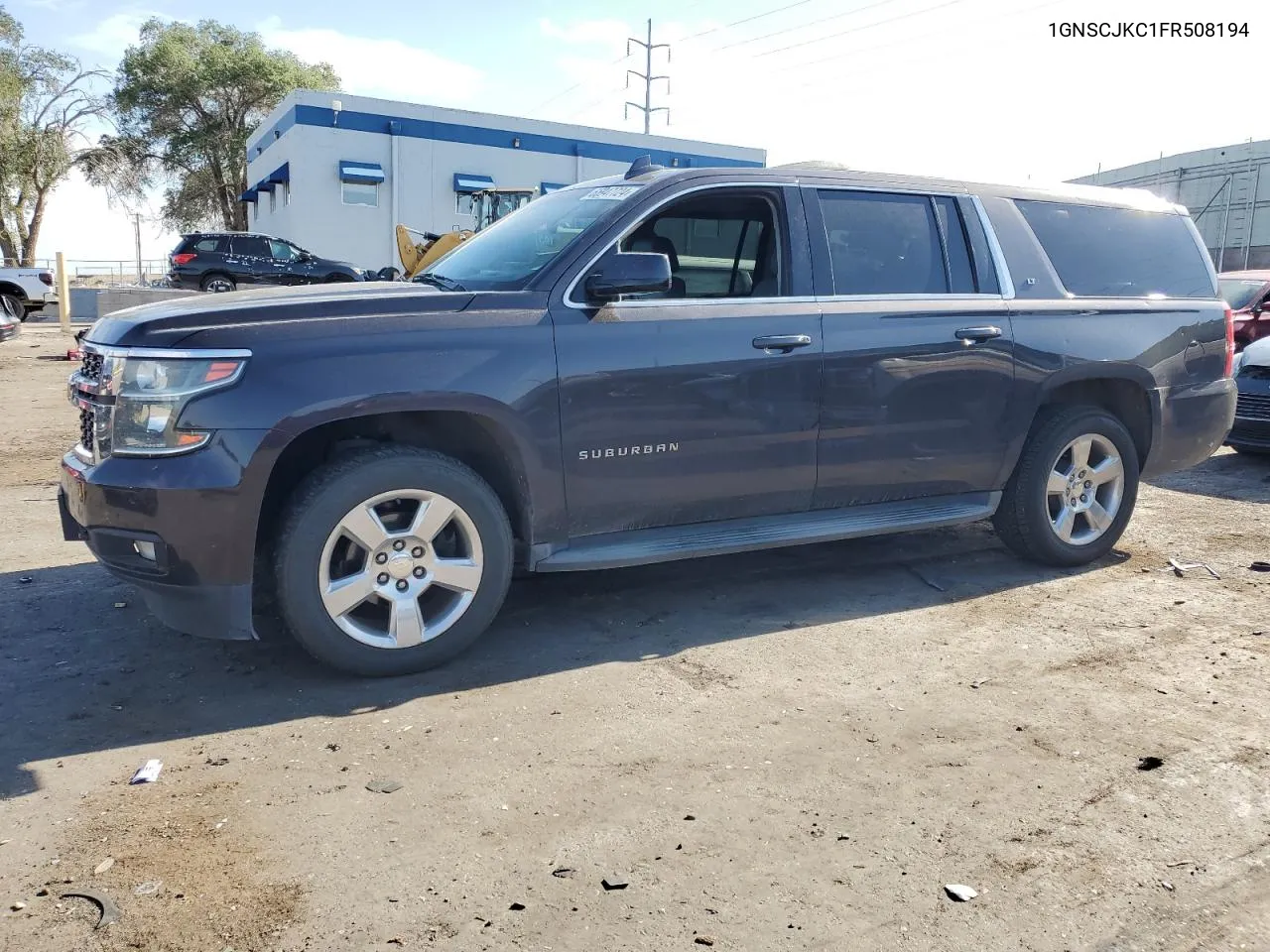 2015 Chevrolet Suburban C1500 Lt VIN: 1GNSCJKC1FR508194 Lot: 65947724