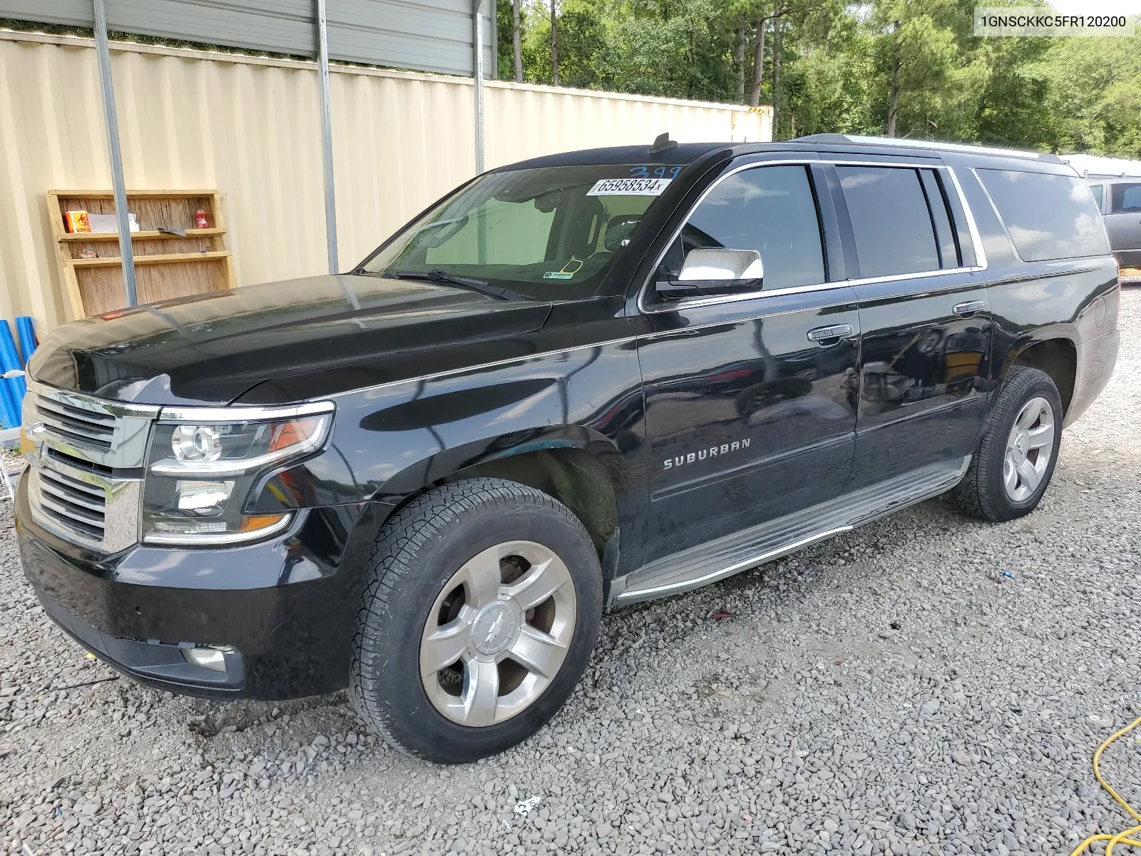 2015 Chevrolet Suburban C1500 Ltz VIN: 1GNSCKKC5FR120200 Lot: 65958534