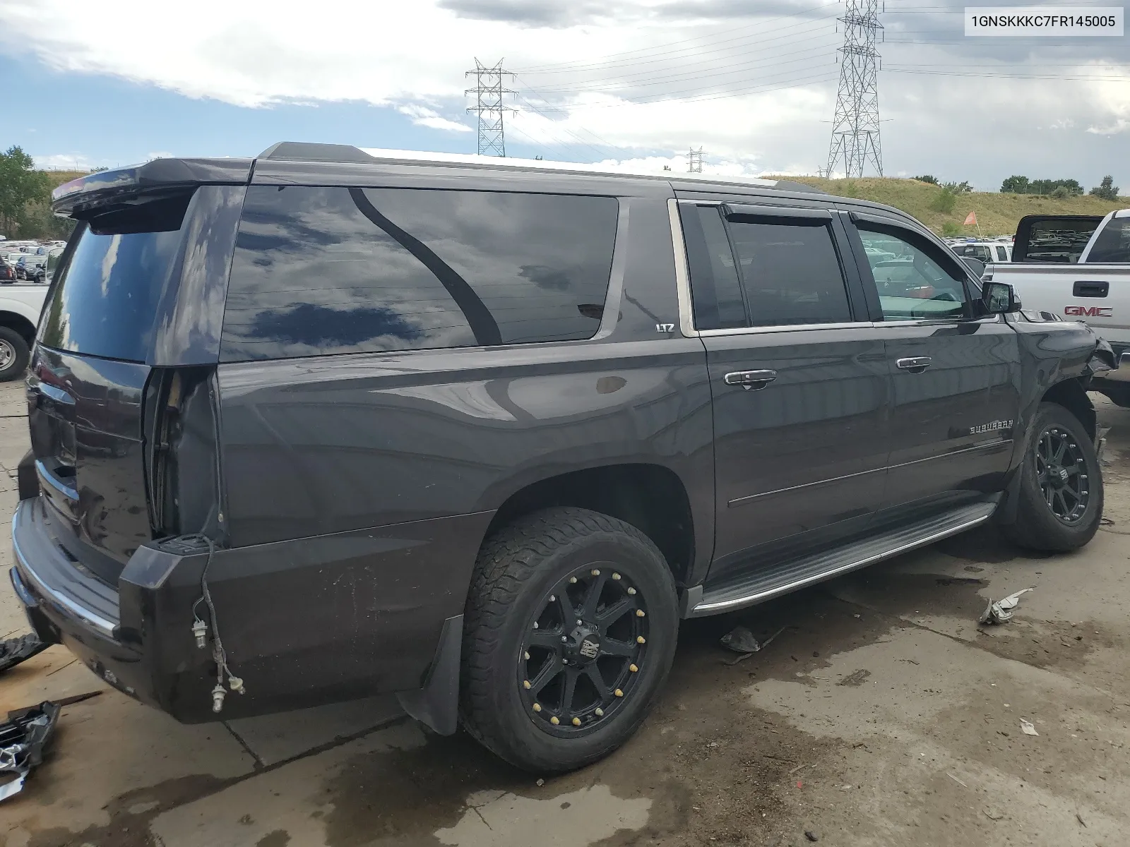 1GNSKKKC7FR145005 2015 Chevrolet Suburban K1500 Ltz