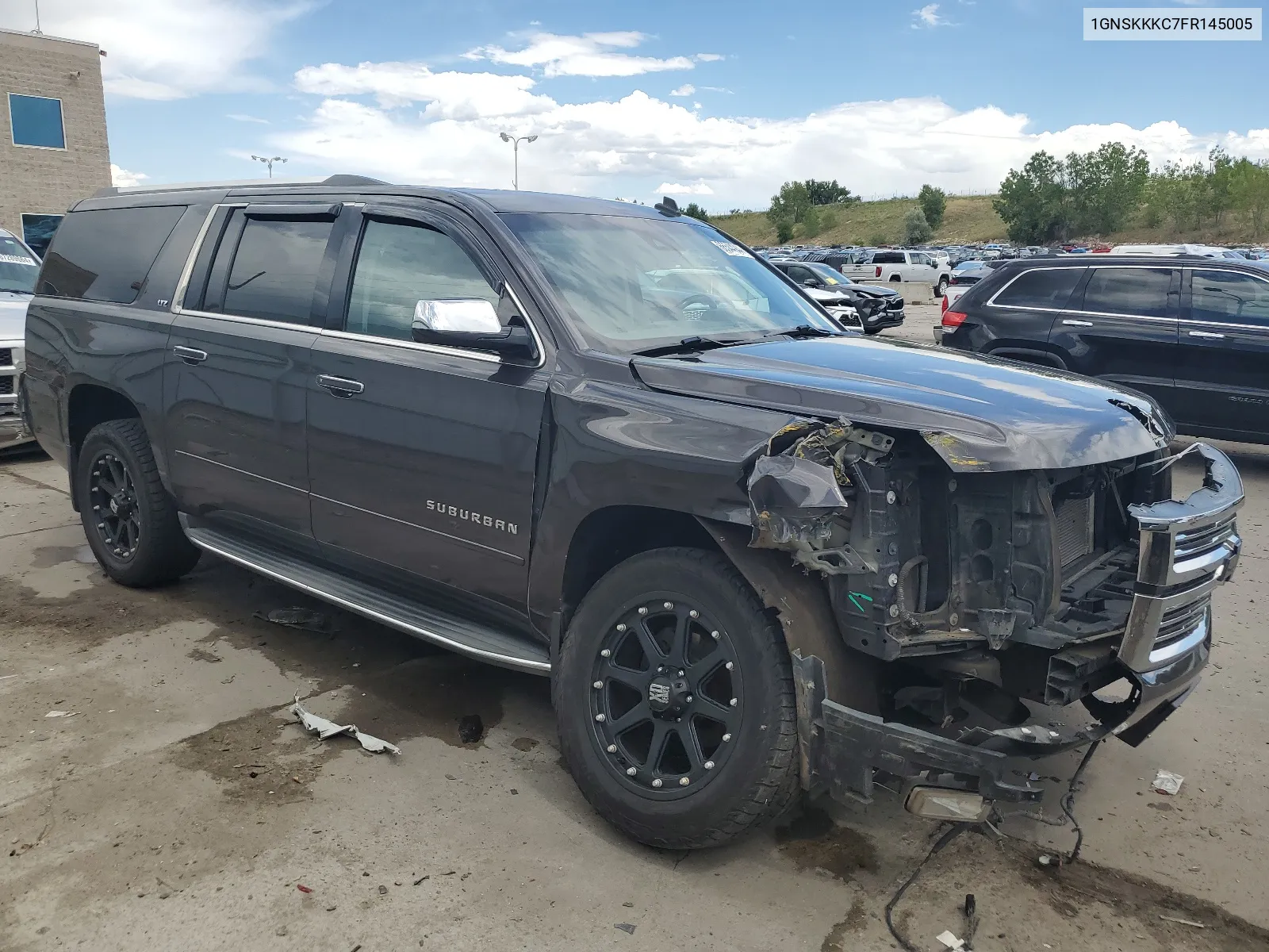 2015 Chevrolet Suburban K1500 Ltz VIN: 1GNSKKKC7FR145005 Lot: 66544944