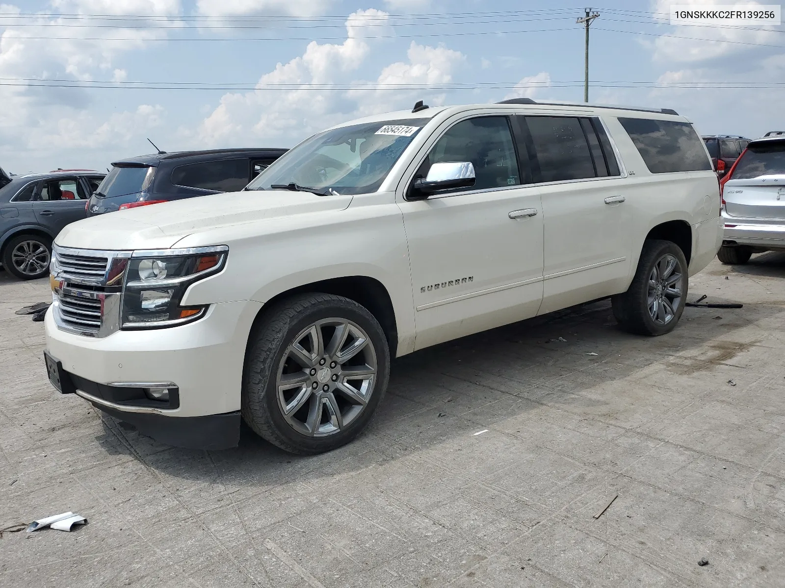 1GNSKKKC2FR139256 2015 Chevrolet Suburban K1500 Ltz