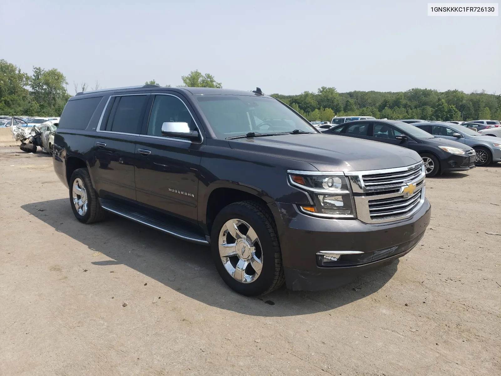 2015 Chevrolet Suburban K1500 Ltz VIN: 1GNSKKKC1FR726130 Lot: 66735314