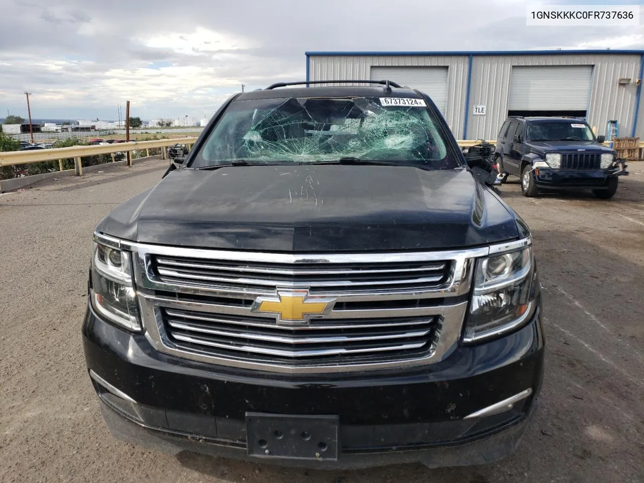 2015 Chevrolet Suburban K1500 Ltz VIN: 1GNSKKKC0FR737636 Lot: 67373124