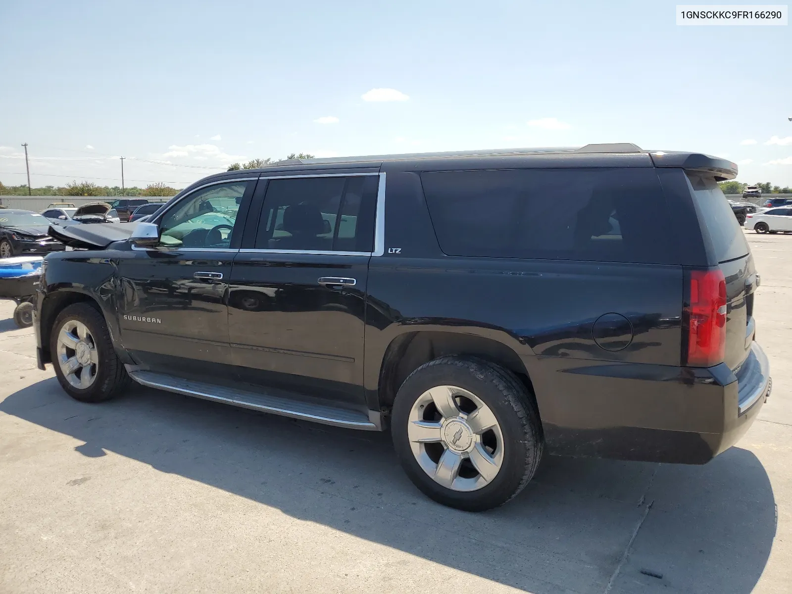 2015 Chevrolet Suburban C1500 Ltz VIN: 1GNSCKKC9FR166290 Lot: 67400414