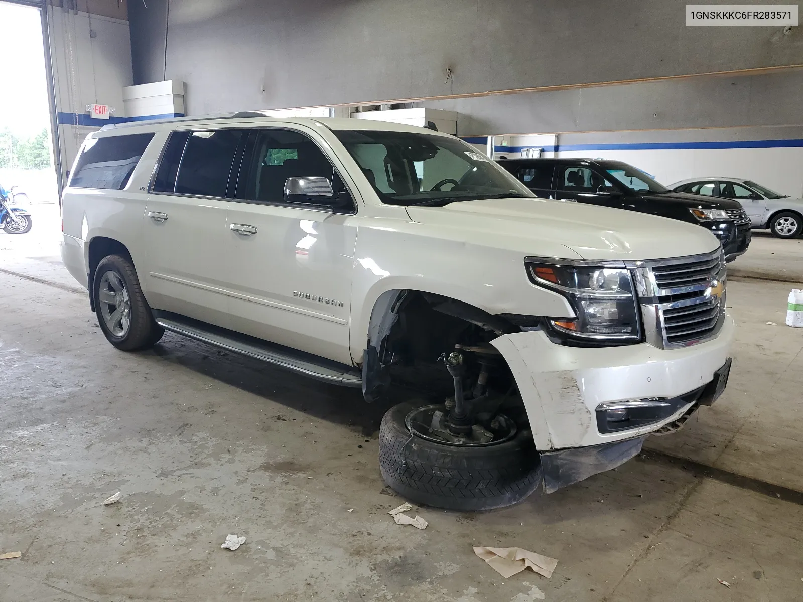 1GNSKKKC6FR283571 2015 Chevrolet Suburban K1500 Ltz