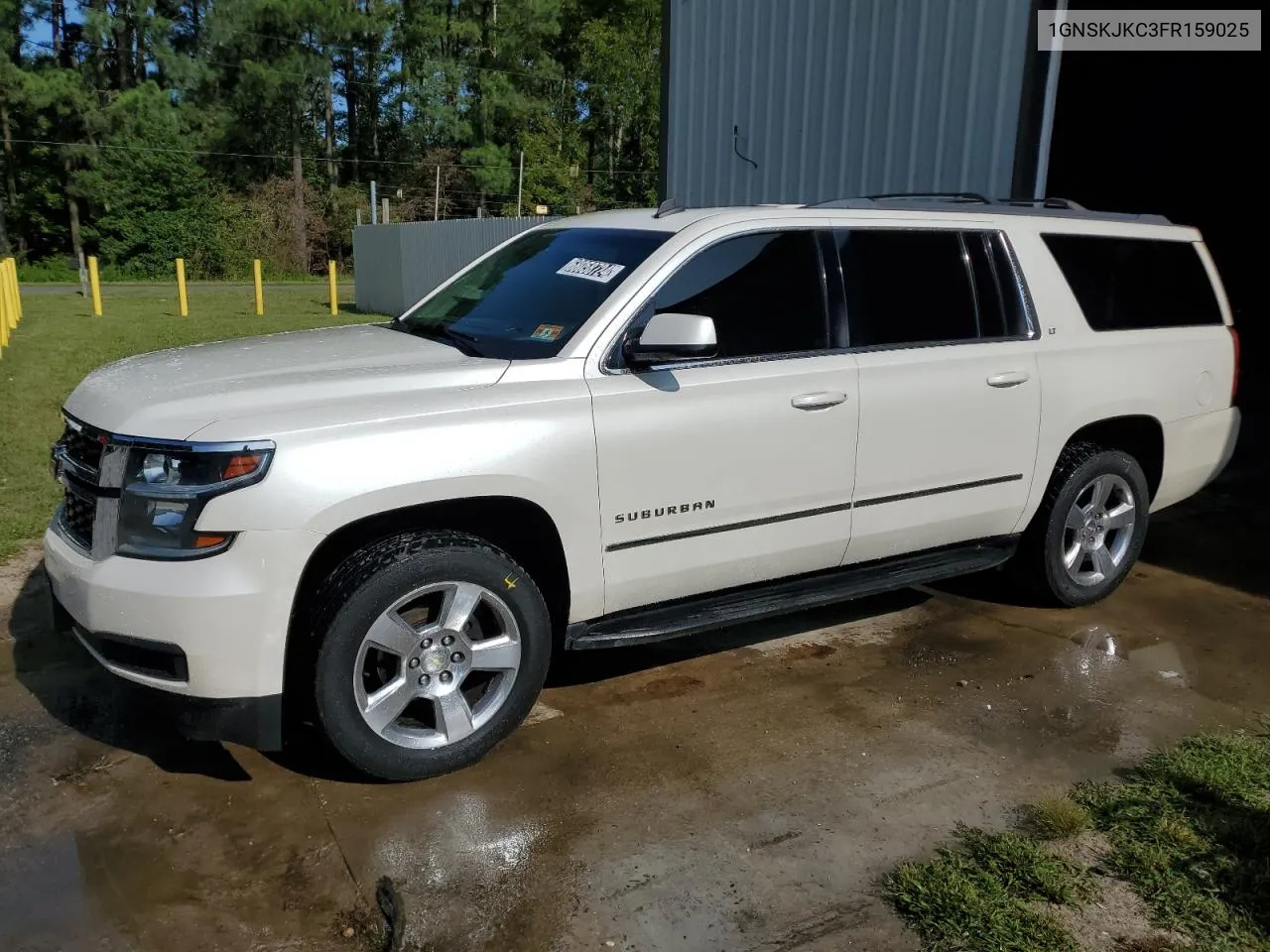 1GNSKJKC3FR159025 2015 Chevrolet Suburban K1500 Lt