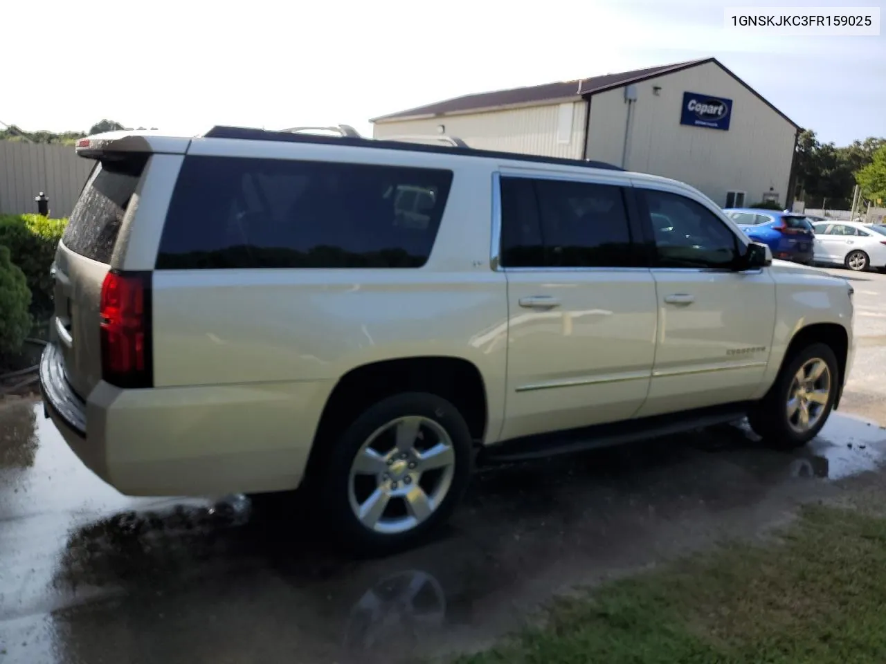 1GNSKJKC3FR159025 2015 Chevrolet Suburban K1500 Lt