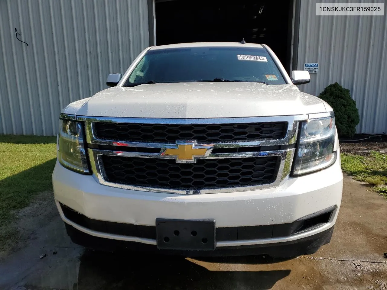 2015 Chevrolet Suburban K1500 Lt VIN: 1GNSKJKC3FR159025 Lot: 68058724