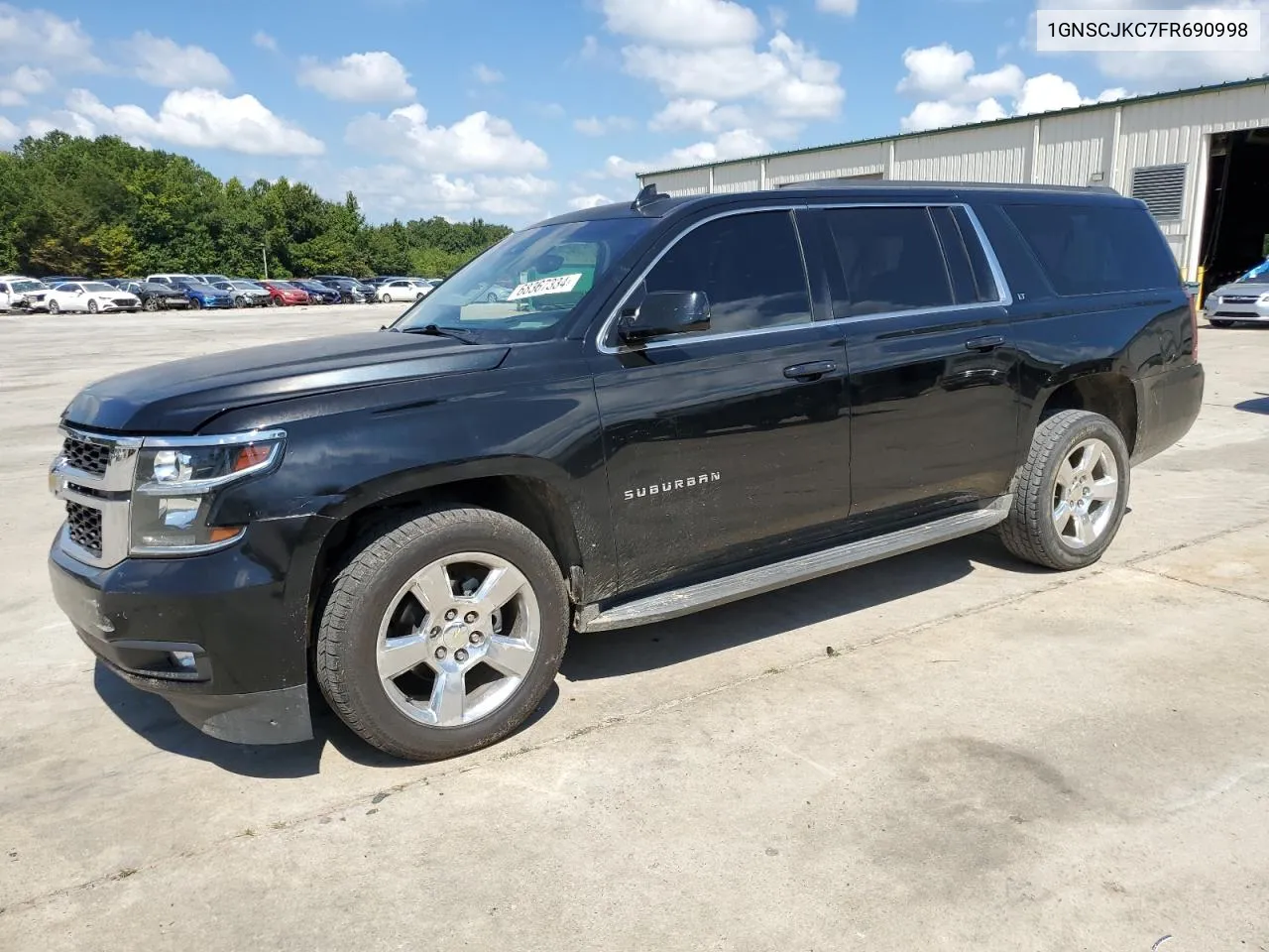 2015 Chevrolet Suburban C1500 Lt VIN: 1GNSCJKC7FR690998 Lot: 68367334