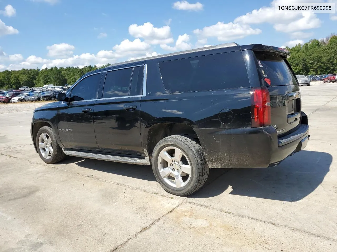 2015 Chevrolet Suburban C1500 Lt VIN: 1GNSCJKC7FR690998 Lot: 68367334