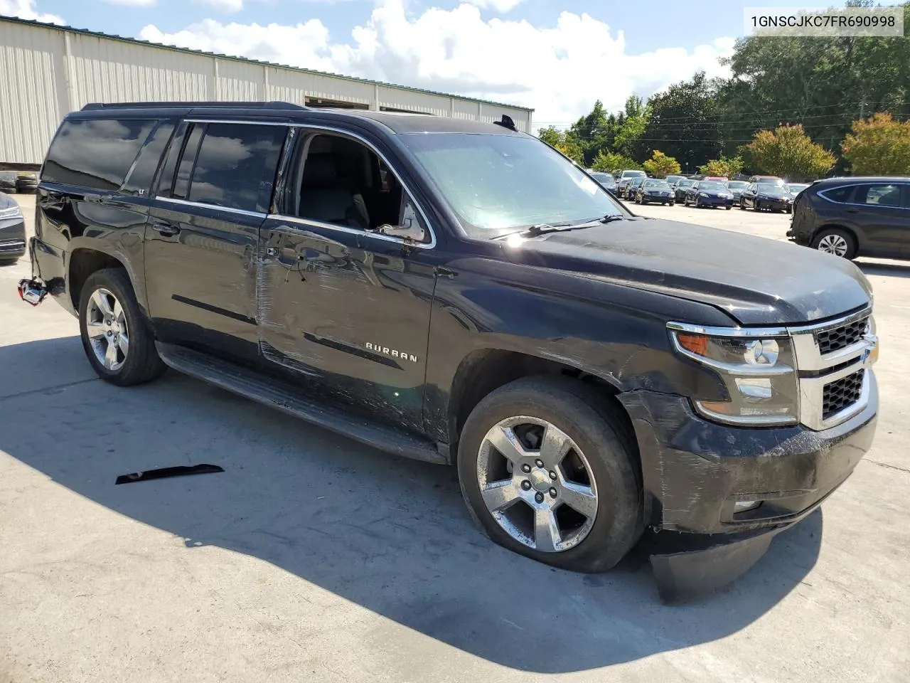 2015 Chevrolet Suburban C1500 Lt VIN: 1GNSCJKC7FR690998 Lot: 68367334