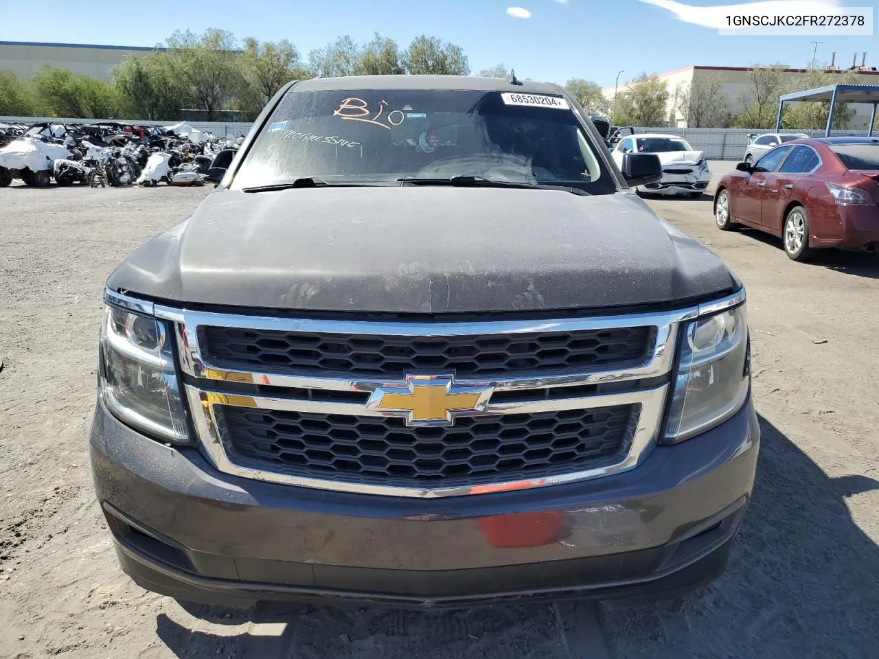 2015 Chevrolet Suburban C1500 Lt VIN: 1GNSCJKC2FR272378 Lot: 68530204