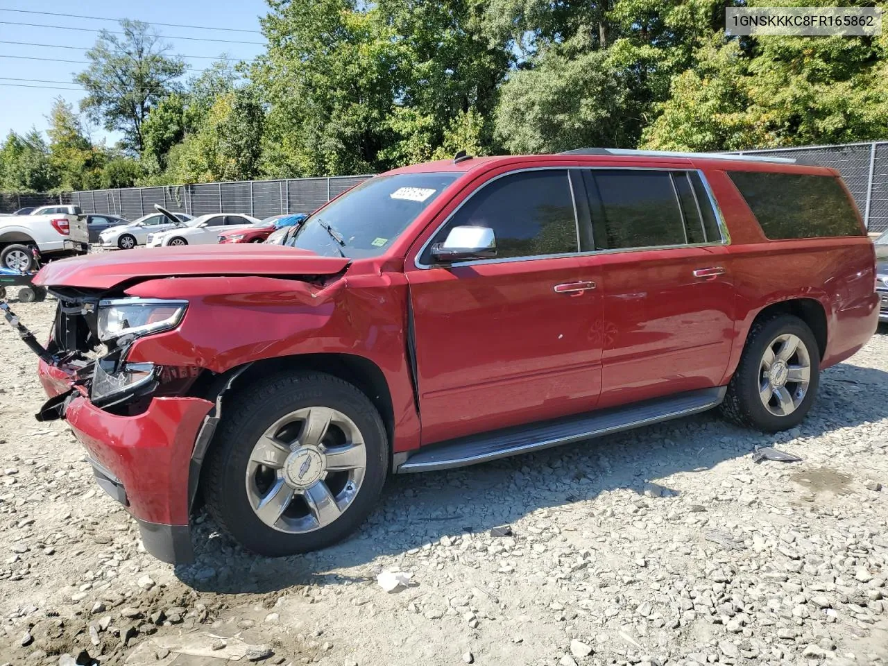 1GNSKKKC8FR165862 2015 Chevrolet Suburban K1500 Ltz