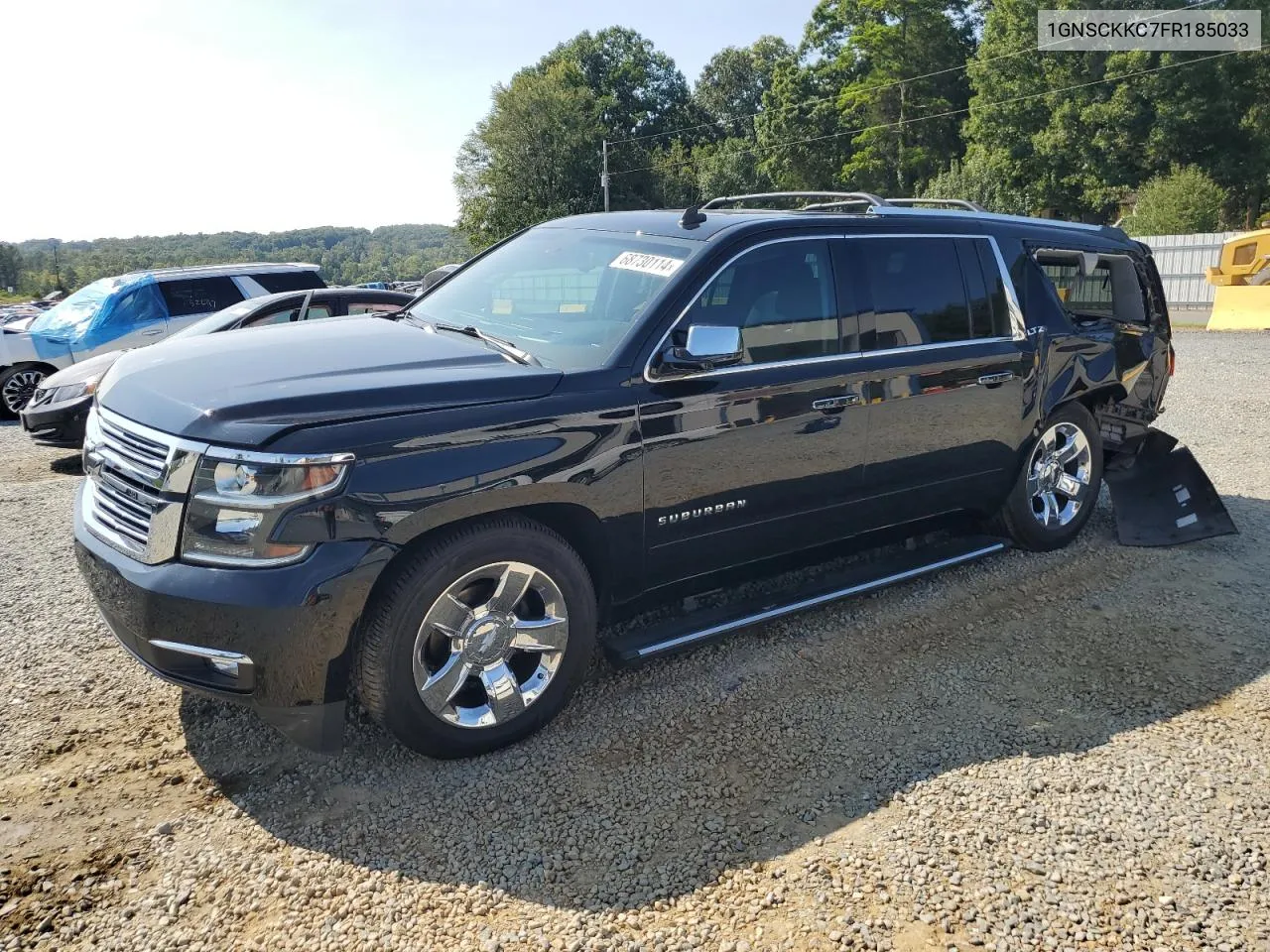 2015 Chevrolet Suburban C1500 Ltz VIN: 1GNSCKKC7FR185033 Lot: 68730114