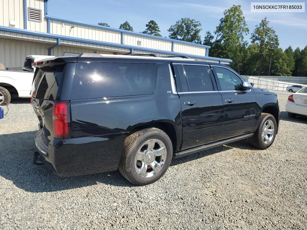 1GNSCKKC7FR185033 2015 Chevrolet Suburban C1500 Ltz