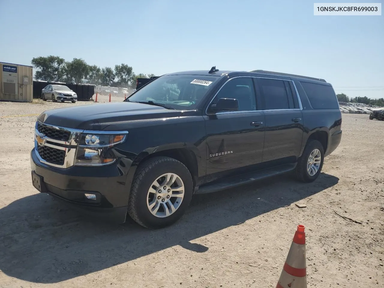 2015 Chevrolet Suburban K1500 Lt VIN: 1GNSKJKC8FR699003 Lot: 68800264