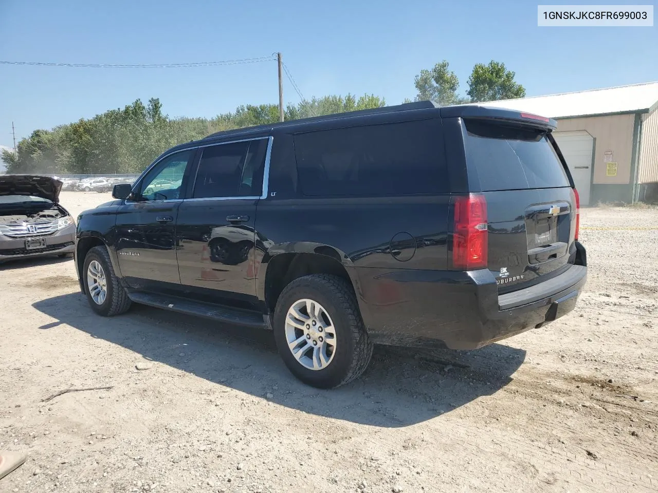 1GNSKJKC8FR699003 2015 Chevrolet Suburban K1500 Lt