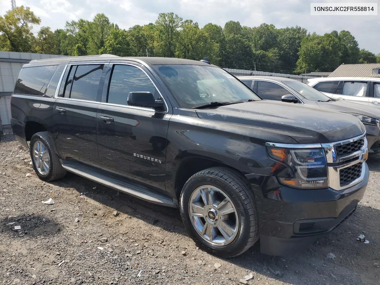 2015 Chevrolet Suburban C1500 Lt VIN: 1GNSCJKC2FR558814 Lot: 69006984