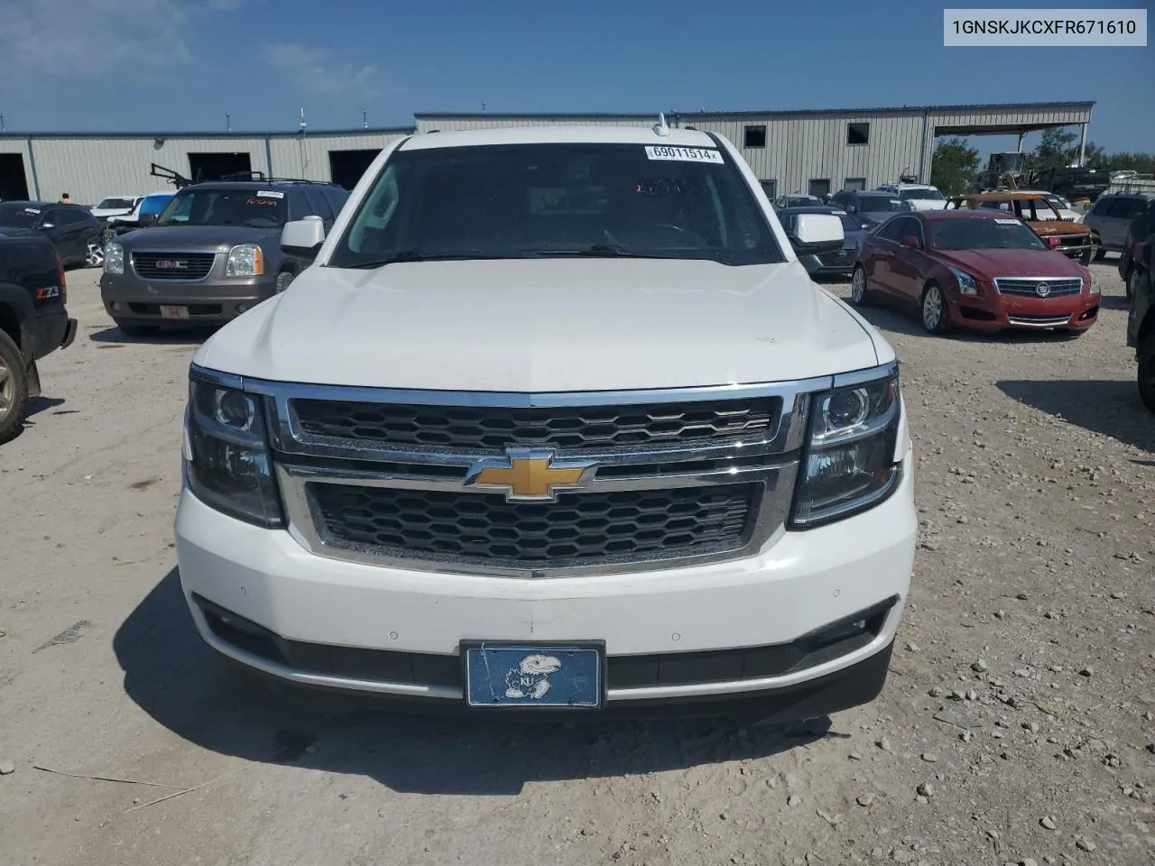 2015 Chevrolet Suburban K1500 Lt VIN: 1GNSKJKCXFR671610 Lot: 69011514