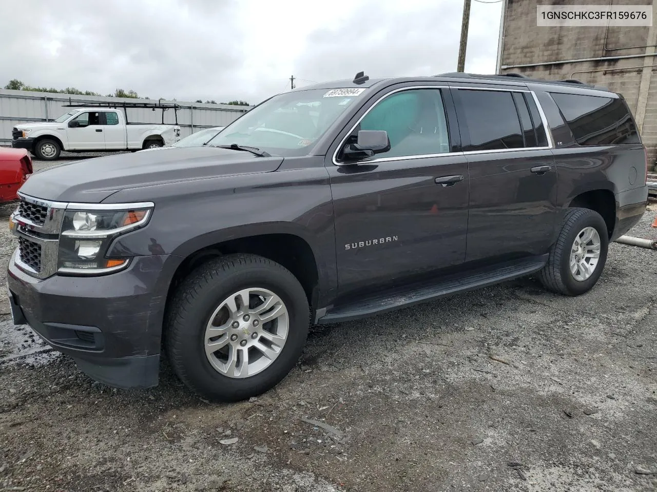 2015 Chevrolet Suburban C1500 Ls VIN: 1GNSCHKC3FR159676 Lot: 69759994