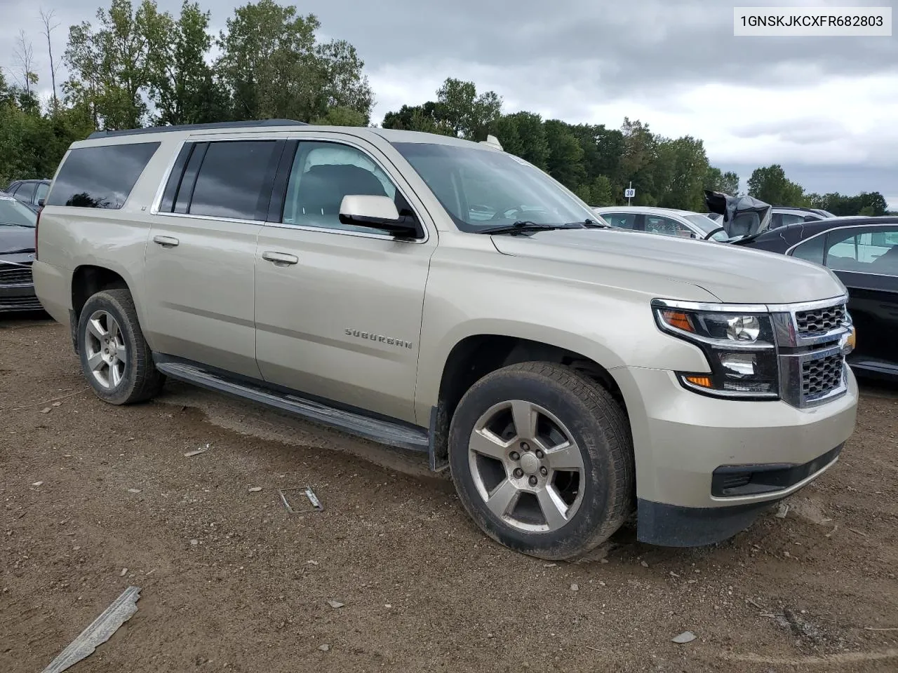 1GNSKJKCXFR682803 2015 Chevrolet Suburban K1500 Lt