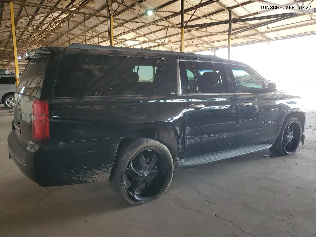 2015 Chevrolet Suburban C1500 Ls VIN: 1GNSCHECXFR161422 Lot: 70711664