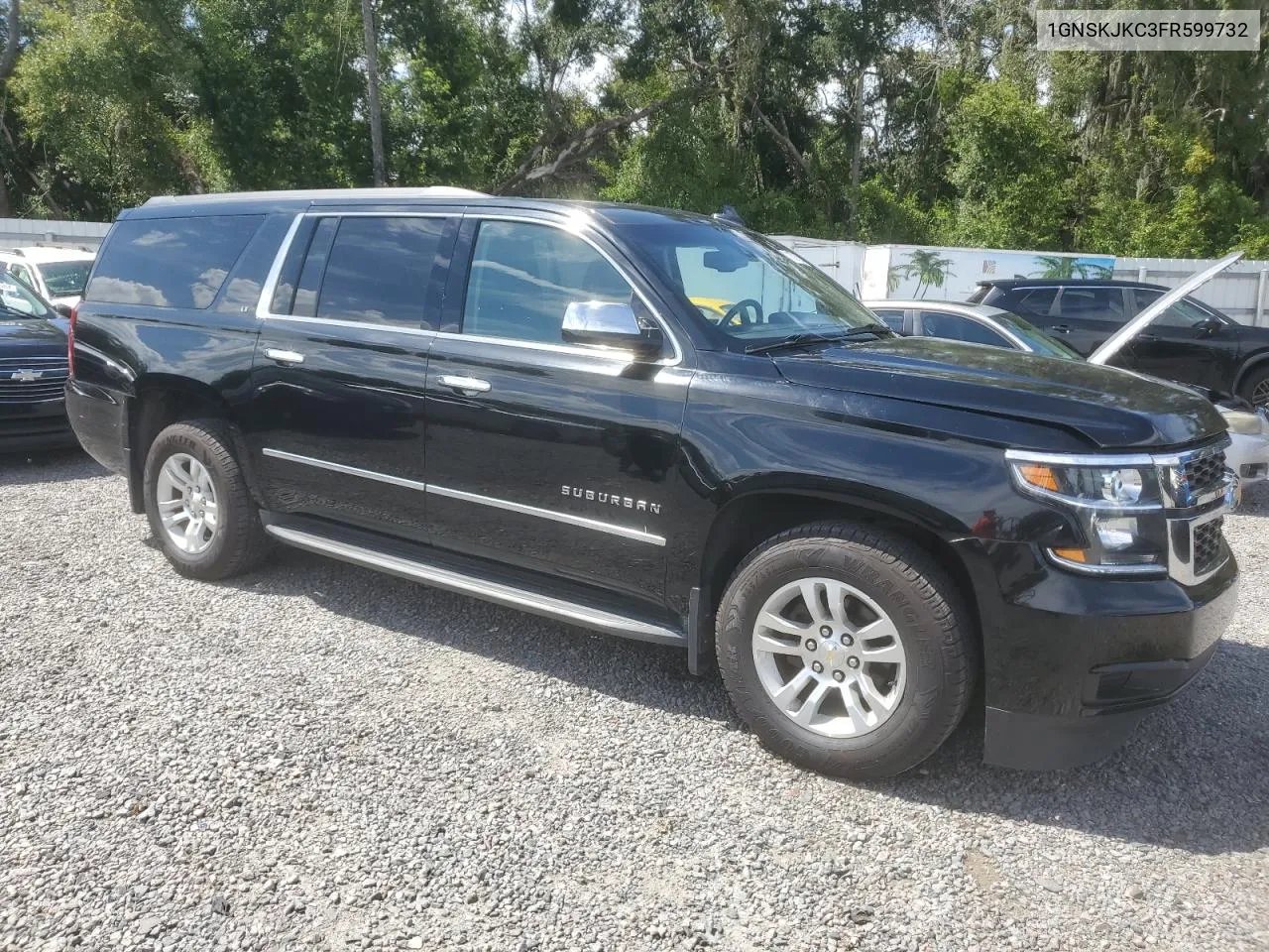 1GNSKJKC3FR599732 2015 Chevrolet Suburban K1500 Lt