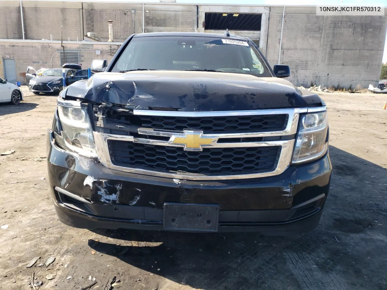 1GNSKJKC1FR570312 2015 Chevrolet Suburban K1500 Lt