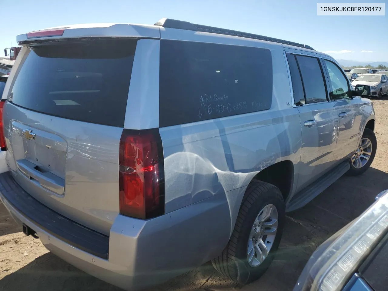 1GNSKJKC8FR120477 2015 Chevrolet Suburban K1500 Lt