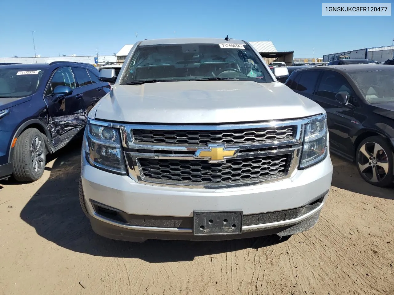 1GNSKJKC8FR120477 2015 Chevrolet Suburban K1500 Lt