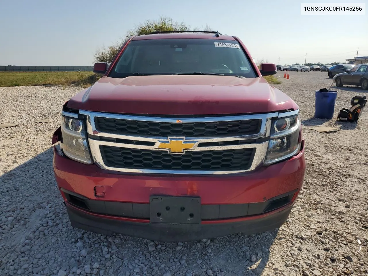 1GNSCJKC0FR145256 2015 Chevrolet Suburban C1500 Lt