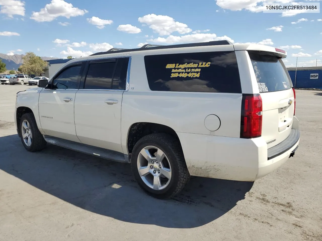 2015 Chevrolet Suburban C1500 Lt VIN: 1GNSCJKC2FR513484 Lot: 71639494