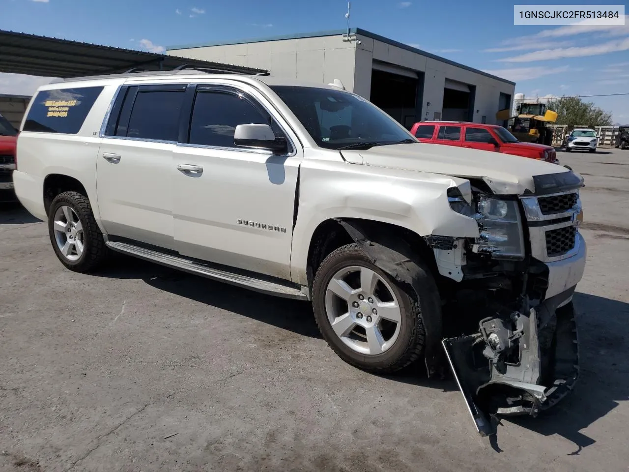 2015 Chevrolet Suburban C1500 Lt VIN: 1GNSCJKC2FR513484 Lot: 71639494