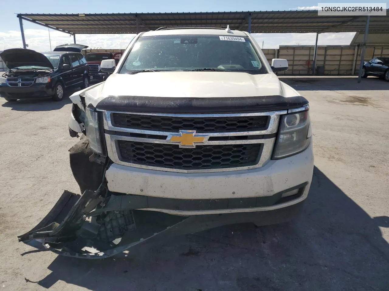 1GNSCJKC2FR513484 2015 Chevrolet Suburban C1500 Lt