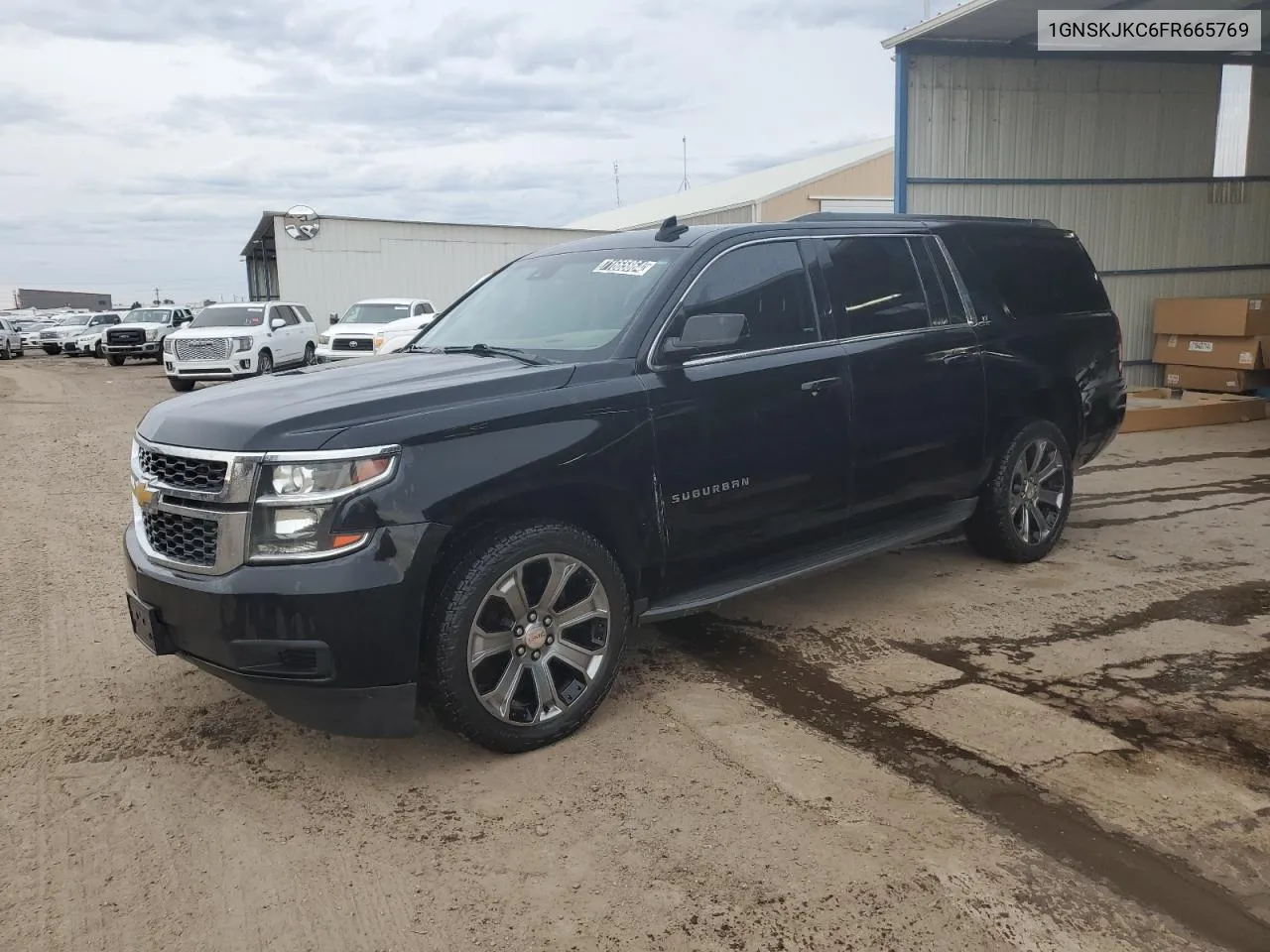 2015 Chevrolet Suburban K1500 Lt VIN: 1GNSKJKC6FR665769 Lot: 71665864